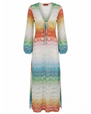 Missoni Long Cover-Up - White