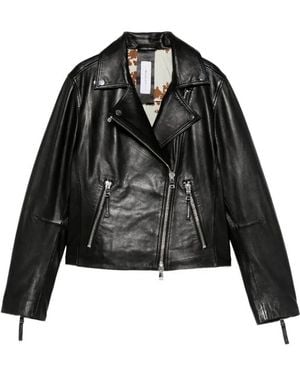 Bully Leather Jacket - Black