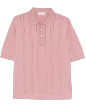 Piacenza 1733 Short Sleeve Polo - Pink