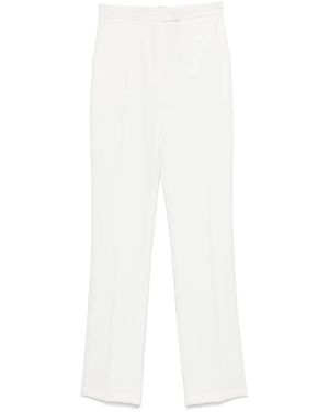 Patrizia Pepe Tailored Tapered Pants - White