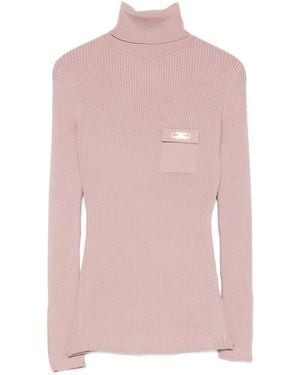 Elisabetta Franchi Tricot Sweater - Pink