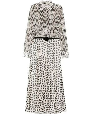 Chiara Boni Liyan Long Dress - White