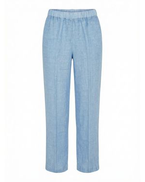 120% Lino Trousers - Blue