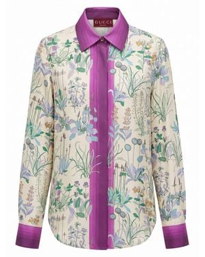 Gucci 'Heritage Dragonfly' Shirt - Multicolour