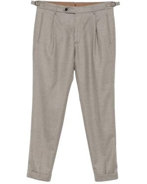 Berwich Relaxed Fit Trousers - Grey