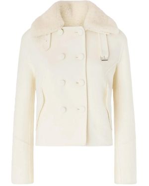 Ermanno Scervino Coat - White
