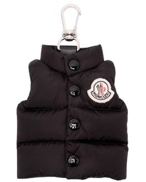 Moncler 'Vest' Key Ring - Black