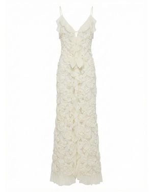 Nissa Evening Dress - White