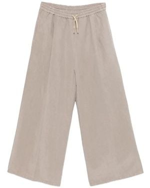 Berwich Wide Leg Trousers - White