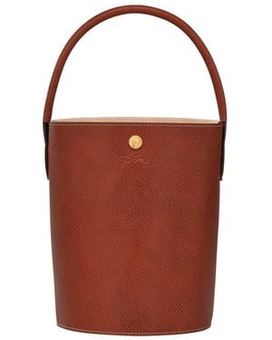 Longchamp `epure` Bucket Bag - Red