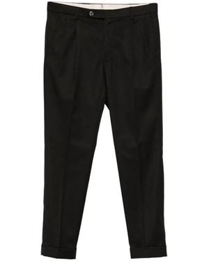 GTA 'Luca' Tecnico Wool Pants - Black