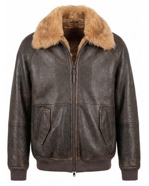 Brunello Cucinelli Fur Jacket - Grey