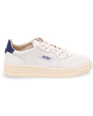 Autry 'Medalist' Low Trainers - White