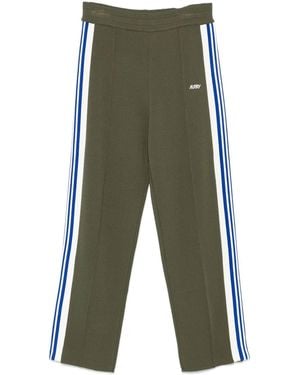 Autry Knit Track Trousers - Green