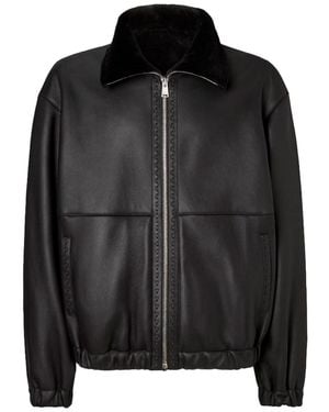 Fendi Shearling Jacket - Black