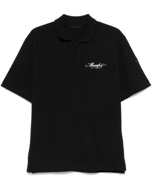 Moncler Short Sleeve Polo - Black