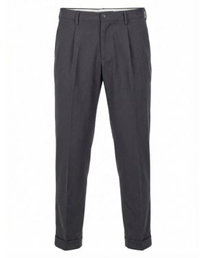 GTA 'Dennis R' Wool Trousers - Blue