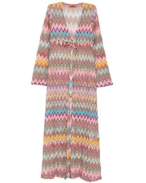 Missoni Long Cover Up - White
