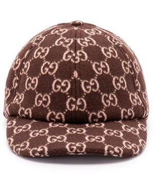 Gucci 'Giselle Bob Gg' Baseball Hat - Brown