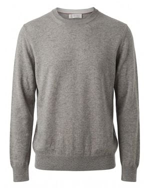 Brunello Cucinelli Cashmere Jumper - Grey