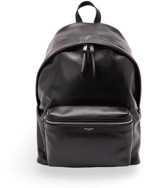 Saint Laurent 'Ysl' Backpack - Black