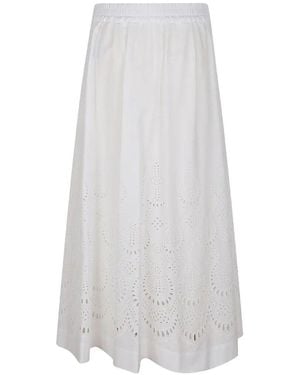 P.A.R.O.S.H. Skirt - White