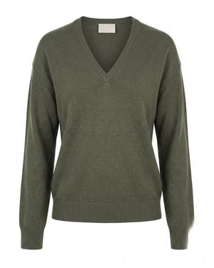 Drumohr V-Neck Sweater - Green