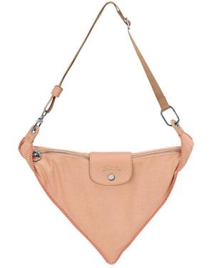 Longchamp 'Le Pliage Baroudeur' Small Crossbody - White