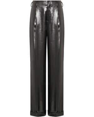 Ralph Lauren 'Acklie' Pleated Trousers - Grey