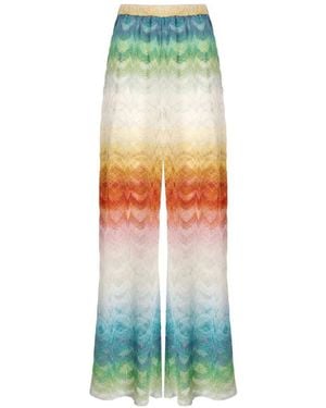 Missoni Patterned Trousers - Green
