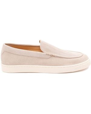Brunello Cucinelli Suede Loafers - Natural