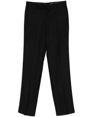 Lardini 'Drop Reg' Trousers - Black