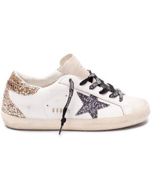 Golden Goose "Super-Star" Trainers - White