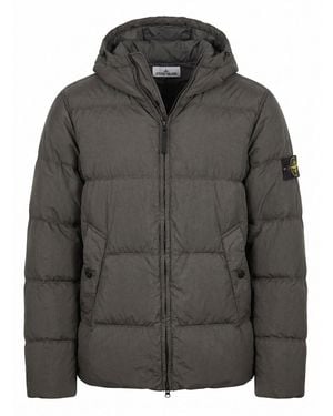 Stone Island Garment Dyed Crinkle Reps Ny Jacket - Black
