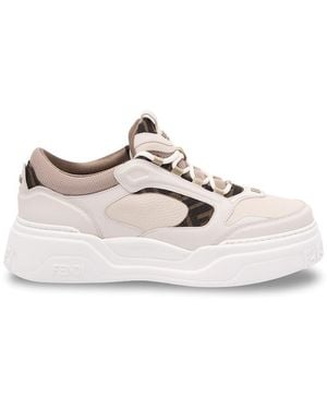 Fendi Force' Trainers - White