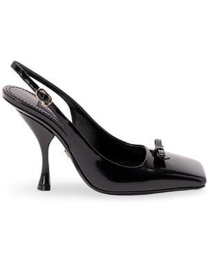 Dolce & Gabbana Calfskin Slingback - Black