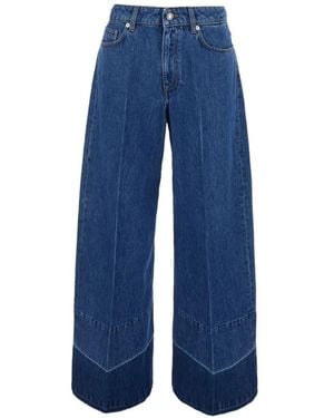 Givenchy 'Alt Fit Raw Edge' Jeans - Blue