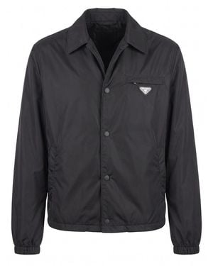 Prada Re-Nylon Blouson Jacket - Black