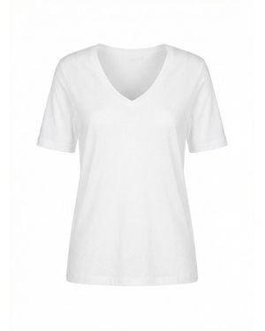 Patrizia Pepe V-Neck T-Shirt - White