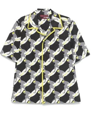Gucci 'Twisted Surf On Pop' Print Shirt - Multicolour