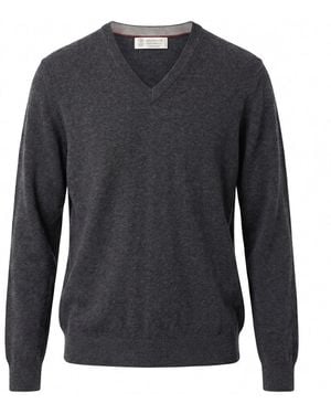 Brunello Cucinelli Cashmere Jumper - Blue