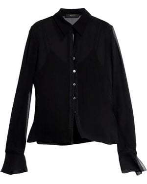 Gucci Silk Georgette Shirt - Black