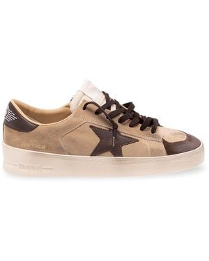 Golden Goose 'Stardan' Trainers - Brown