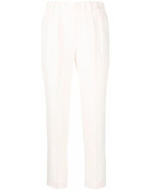 Brunello Cucinelli Tailored Jogger Pants - White