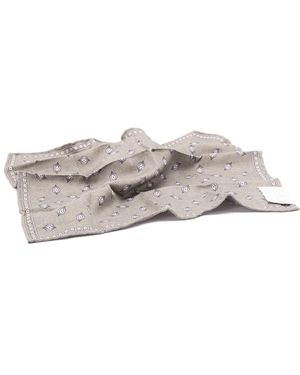 Brunello Cucinelli Pocket Square - Grey