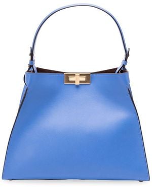 Fendi Way' Medium Bag - Blue