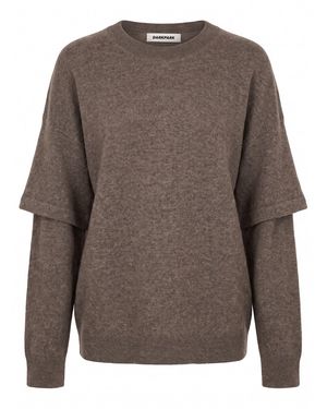 DARKPARK 'Troy' Round Neck - Brown