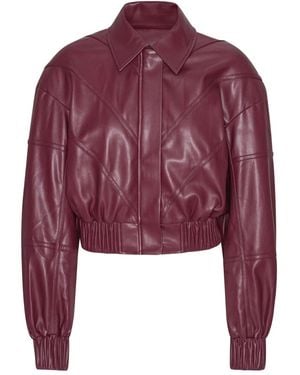 ROTATE BIRGER CHRISTENSEN Bomber Jacket - Red