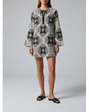 Poupette Mini Dress 'Gia' - Gray
