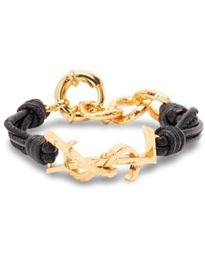 Saint Laurent 'Ysl' Bracelet - Metallic